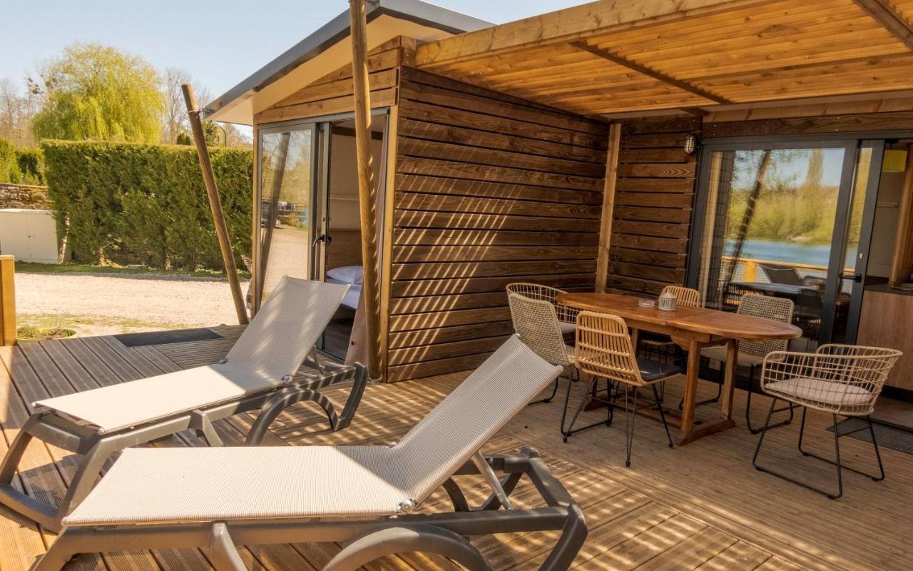 Camping Du Chateau Vert Hondainville Екстер'єр фото